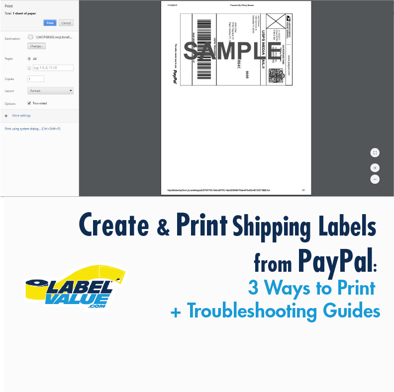 Zebra Label Size Chart