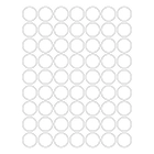 Custom 1" Circle Labels