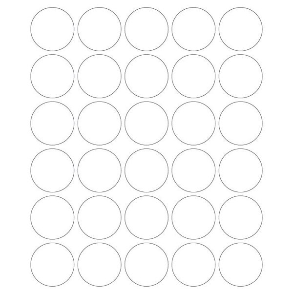 1.5 Inch Circle Sticker Template