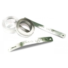 1/2" Non Adhesive Aluminum Tag