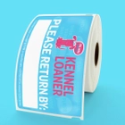 Custom Printed Removable Dymo Shipping Labels - CLV-30256R