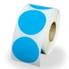 Blue Circle Stickers and Labels - 1.5"