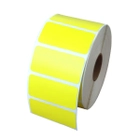 Zebra Yellow Barcode Labels 2" x 1" (LV-56001Y)