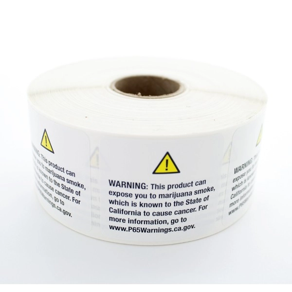 Cancer Label California Prop 65 Warning Labels | LabelValue