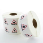 Massachusetts Marijuana Warning Labels - Contains THC