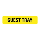 Guest Tray Labels