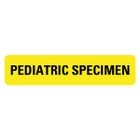 PEDIATRIC SPECIMEN Labels