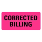 Corrected Billing Labels