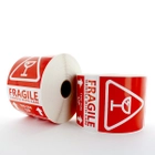 Fragile handle with care labels