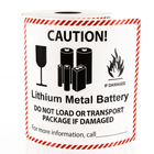 Lithium Metal Battery Handling Labels