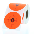 2" Fluorescent Red Shooting Target Spots
