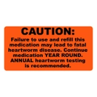 Heartworm labels
