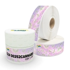 Small 1.1250" x 3.5" Custom Cannabis Labels