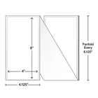 4x8 Thermal Transfer Fanfold Labels