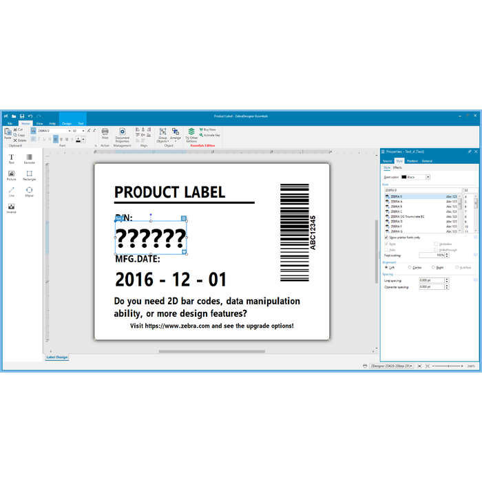 Zebra ZD621 Label Printer - ZD6AH43-D01L01EZ Zebra ZD621 Label Printer - ZD6AH43-D01L01EZ