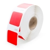 Dymo Red Square 1 x 1" Multi-Purpose Labels, LV-30332RED