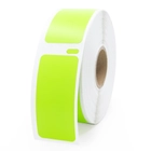 Dymo LV-30336 Compatible Green Labels - 1 x 2-1/8