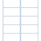 4" x 2" Label Sheets for Laser & Inkjet Printers, Shipping Labels or Adhesive Name Badges