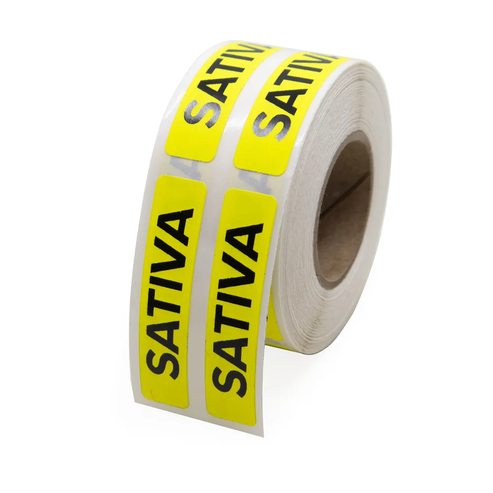 Cannabis Sativa Yellow Labels