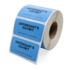 Defendant's Exhibit Legal Stickers - Fluorescent Blue