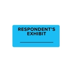 Exhibit Stickers - Respondent's Exhibit - 2x1