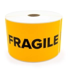 Fragile Inventory Label 3" x 5"