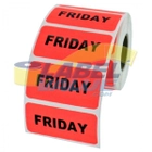 Friday Labels 2" x 1"
