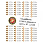 U.S. Marine Corps Return Address Labels
