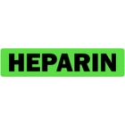 Heparin Medical Labels