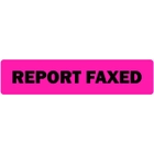 Report Faxed Medical Labels