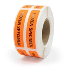 FROZEN SPECIMEN Medical Labels