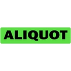 Aliquot Medical Labels