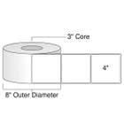 LabelValue LV-RL952 4" x 4" Labels | 3" Core