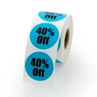 40 Percent Off Labels 1.5"