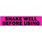 Shake Well Before Using Veterinary Labels