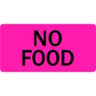 No Food Veterinary Labels