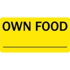 Own Food Veterinary Labels