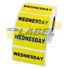 Wednesday Labels 2" x 1"