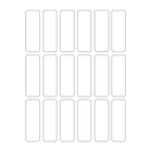 Custom 1" x 3" Rectangle Labels