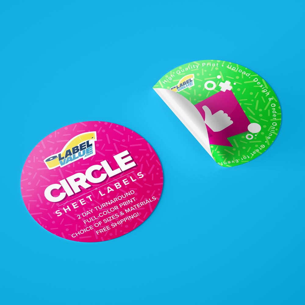 1.5 Circle Label Template