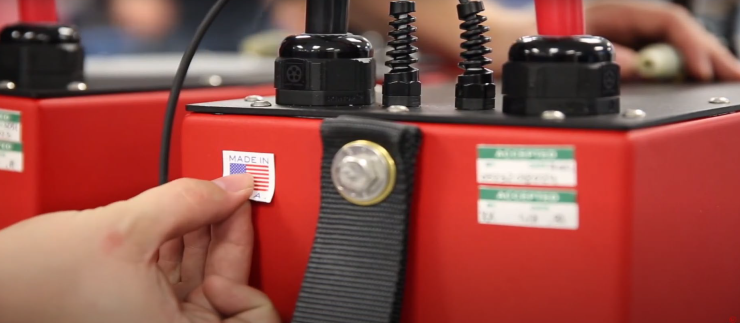 Battery Maker Used Made In USA Stickers On Foreign Batteries 