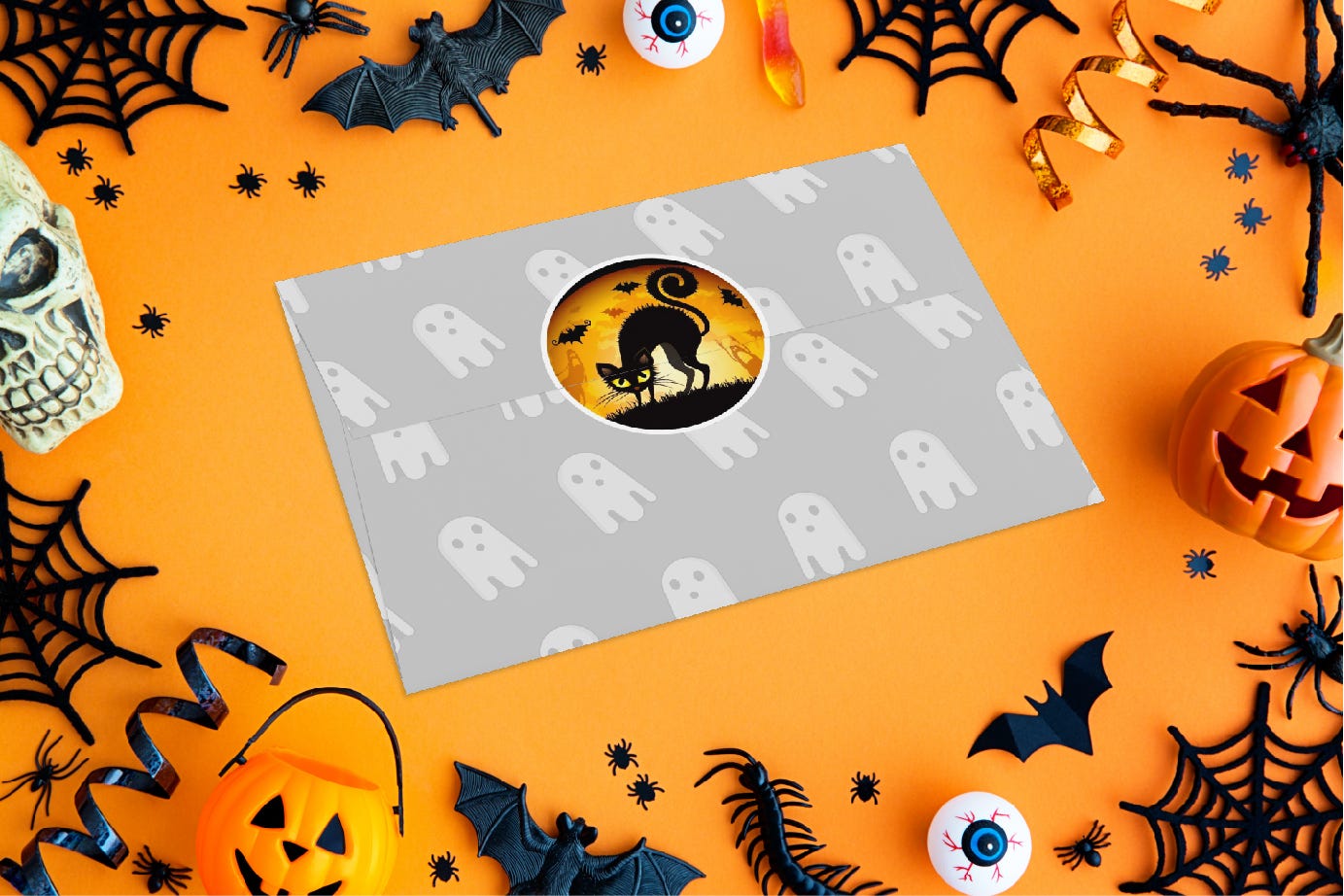 Halloween Stickers for Candy 