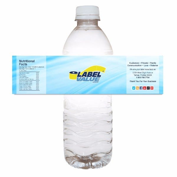 Apply Water Bottle Labels To Bottles Apply Water Bottle Labels To Bottles