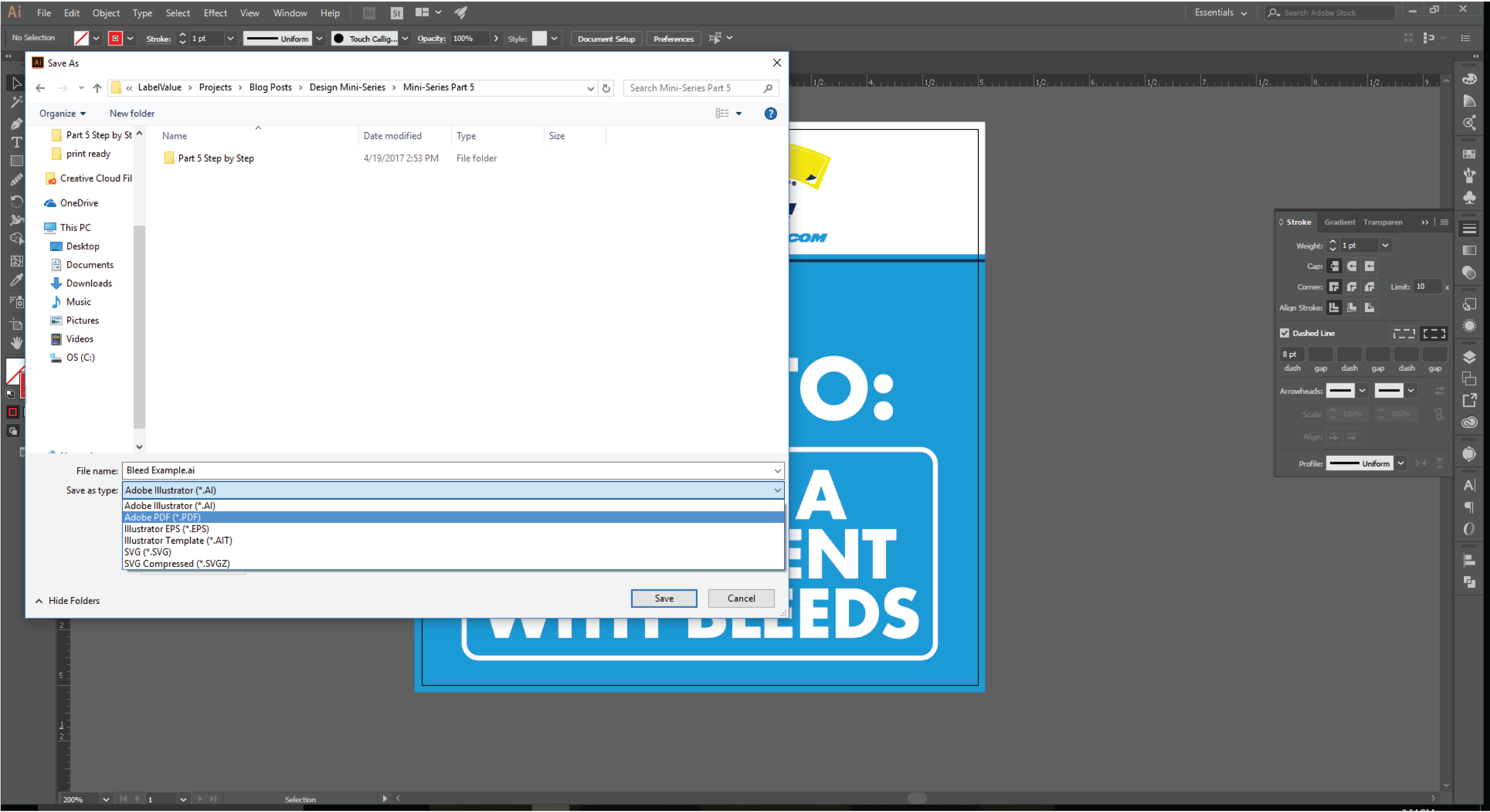 Align Tool Adobe Illustrator Step 11